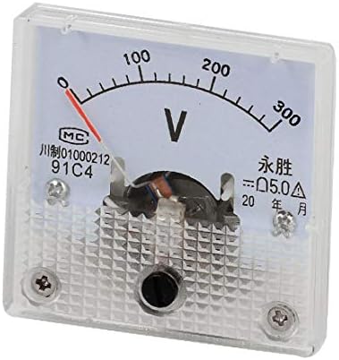X-mosás ragályos DC 0 300V Mérési Tartomány Osztály 5.0 Pontosság Panel Mérőműszer Voltmérő(Voltmetro del calibro del pannello di precisione