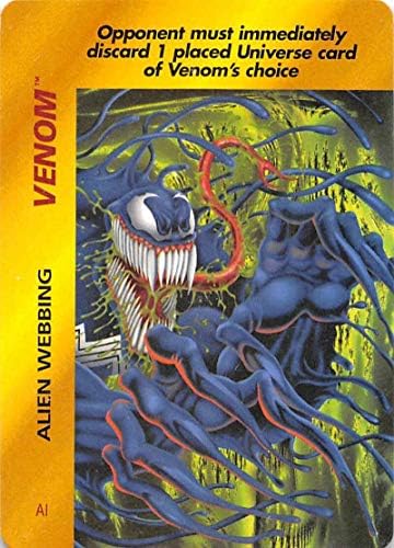 1995 Fleer Marvel Legyőzni NonSport NEM Méreg - Idegen Heveder Hivatalos Gyűjtögetős kártyajáték Trading Card