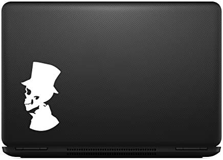 Alku Max Matricák Viktoriánus Ember Koponya Matrica, Matrica Notebook Autós Laptop 5.5 (Fehér)