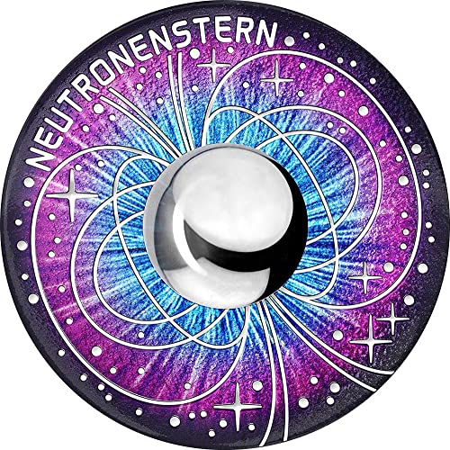 2023 DE Ismeretlen Univerzum PowerCoin Neutron Csillag Ezüst Érme 20€ Euro Ausztria 2023 Bizonyíték